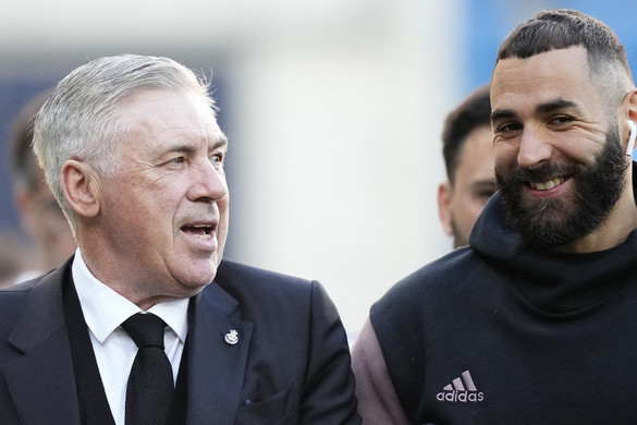 Carlo Ancelottit meglepte Benzema távozása a Real Madridból