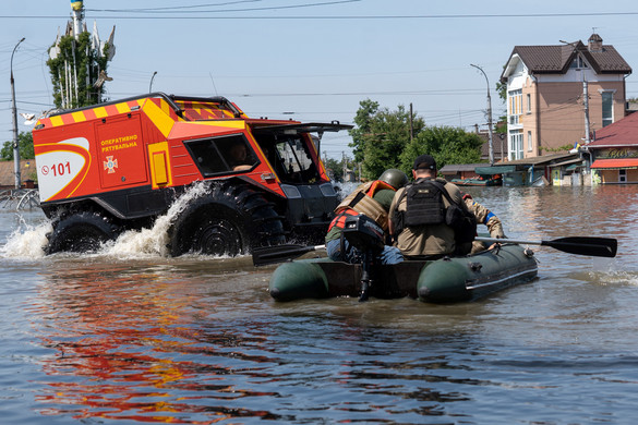 Az ENSZ és a WHO is próbál bejutni a herszoni árvíz sújtotta térségbe