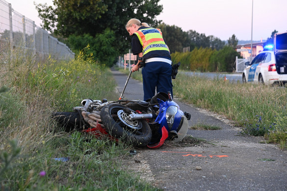 Halálos motorosbaleset Nagytarcsán