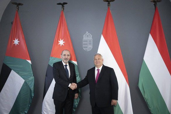 Orbán Viktor miniszterelnök fogadta Ajmán Szafadi jordániai külügyminisztert