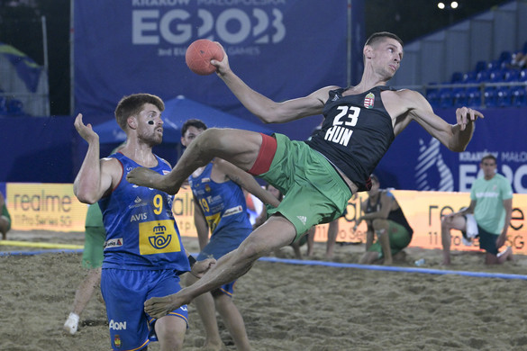 Európa Játékok - Ezüstérmes a magyar strandkézilabda-válogatott