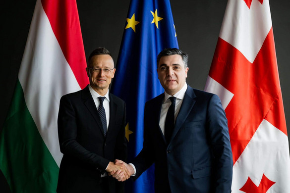 Magyarország nem látja akadályát annak, hogy Georgia ősszel megkapja az EU-tagjelölti státuszt