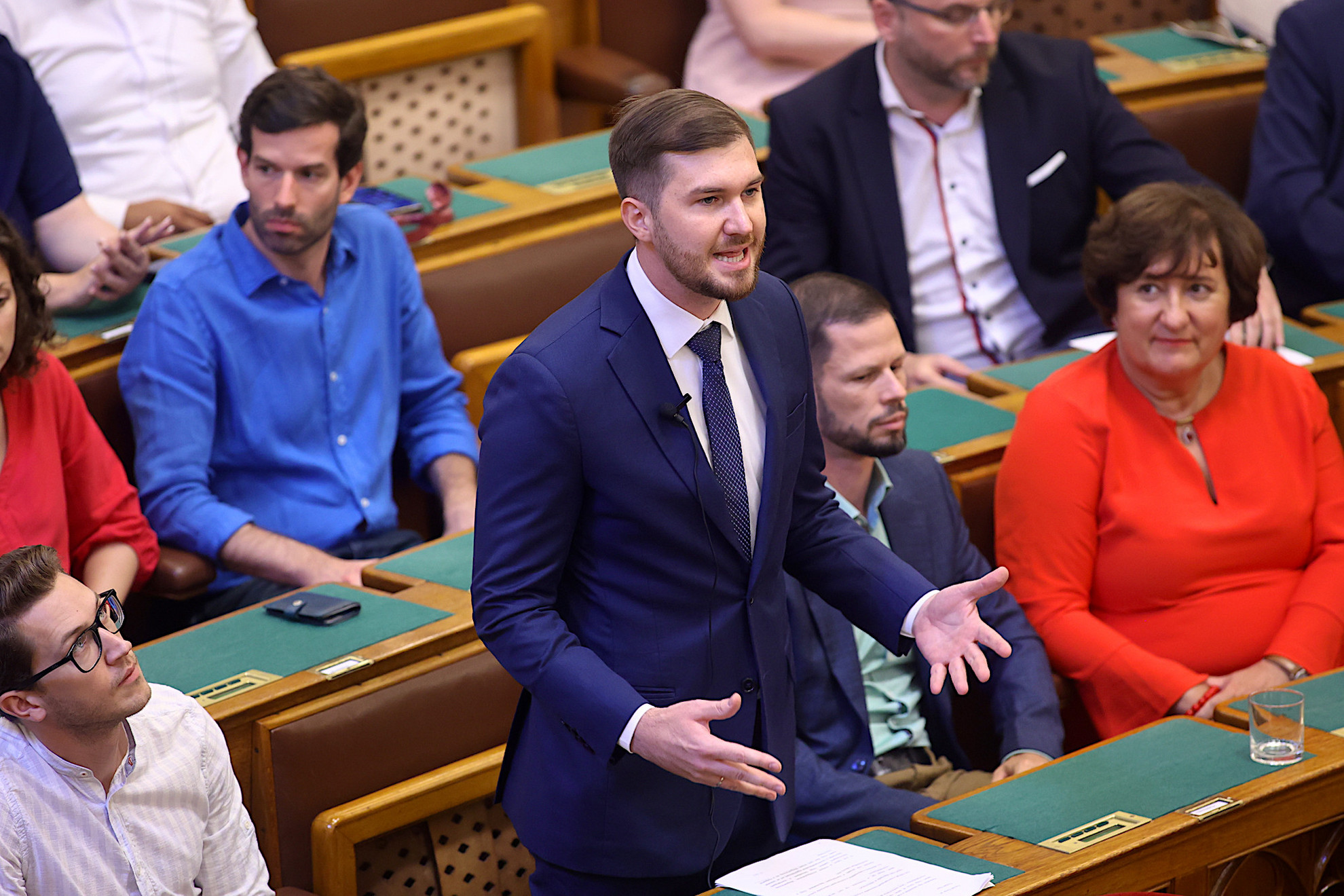 Gelencsér Ferenc az országgyűlésben