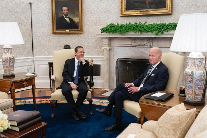 Kínos helyzetbe hozta izraeli kollégáját Joe Biden