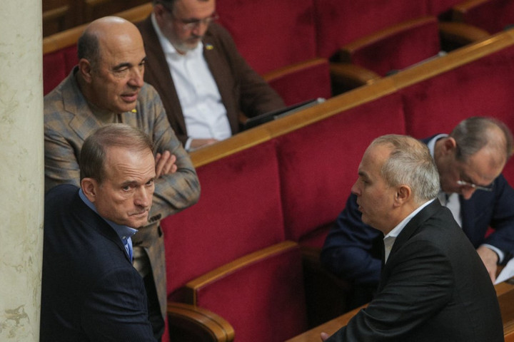 Fotó: NurPhoto via AFP/NurPhoto/Sergii Kharchenko Hazaárulással gyanúsítottak meg az ukrán hatóságok több korábbi parlamenti képviselőt
