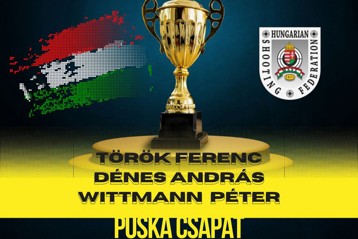 Fotó: Facebook / Hungarian Shooting Federation Junior sportlövő-vb: Magyar aranyérem csapatban