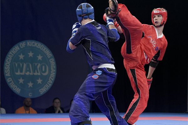 Fotó: MTI/Koszticsák Szilárd Aranyérmes a kick-boxos Bálint Martin
