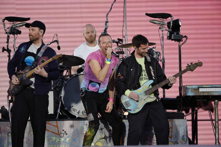 Fotó: AFP/TT News Agency/Adam Ihse Nagy bejelentést tett a Coldplay