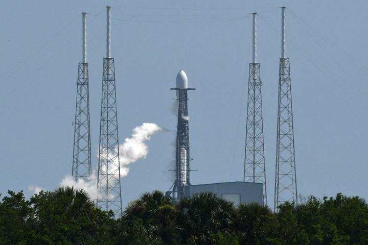 Fotó: Anadolu Agency via AFP/Paul Hennessy Négy űrhajós indult a Nemzetközi Űrállomásra a SpaceX űrhajójával