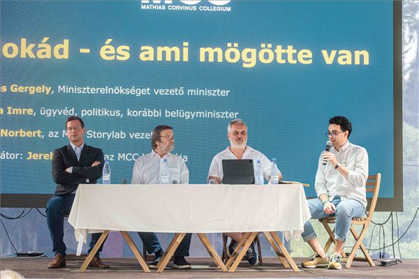 Fotó: MTI/Veres Nándor Gulyás Gergely: Fontos, hogy készüljenek filmek a magyar történelmi múltról