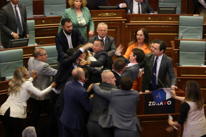 Fotó: Anadolu Agency via AFP/Anadolu Agency/Erkin Keci Botrány Pristinában