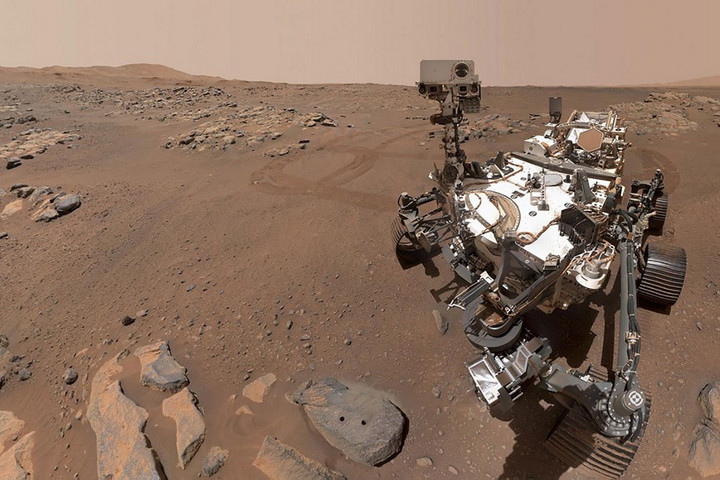 Fotó: AFP/NASA/JPL/Caltech/Handout Változatos szerves anyagokra bukkant a NASA marsjárója