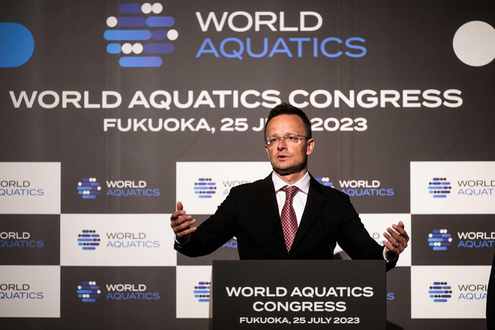 Fotó: Facebook/Szijjártó Péter Az olimpiának igazi béketeremtő küldetése van