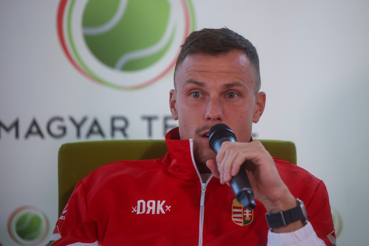 Fotó: MH-archív/Leeb Ádám Fucsovics sikere, Medvegyev következik