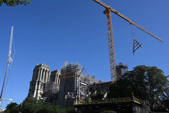Újabb mérföldkőhöz érkezett a tűzvészben leégett Notre-Dame újjáépítése