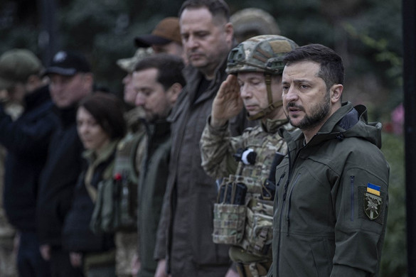 Az ukrán szárazföldi erők parancsnoka Donyeck megye „forró pontjain" tett látogatást