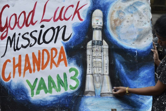 Elindult India harmadik Hold-missziója
