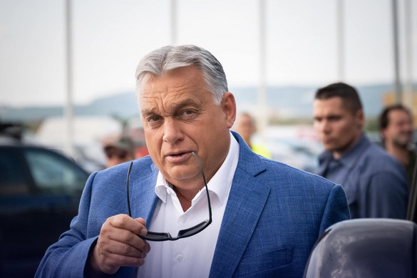 A Sepsi futballmeccsére érkezett Orbán Viktor