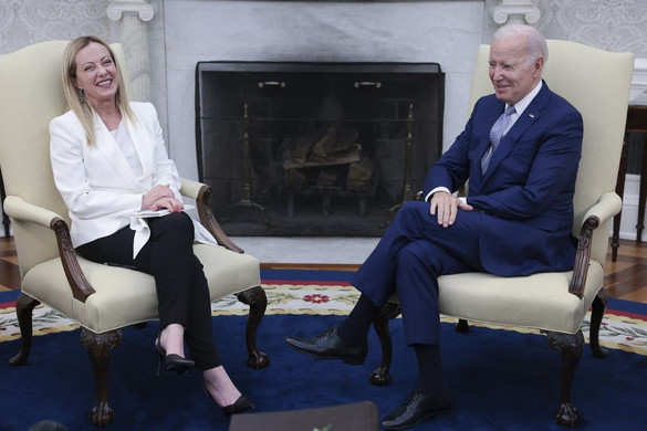 A migrációról, a globális kereskedelemről és Ukrajnáról tárgyalt Biden és Meloni