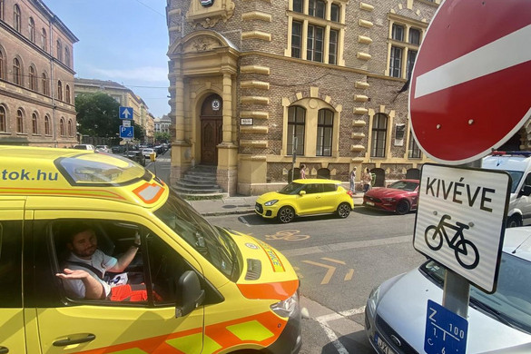 Besokallt a fővárosra az Országos Mentőszolgálat