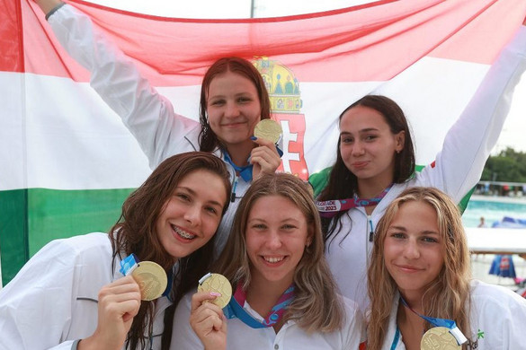 Egy magyar aranyérem a junior úszó EB harmadik napján