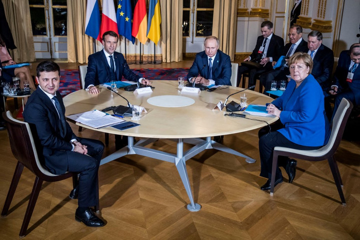 Fotó: AFP/Pool/Christophe Petit Tesson Kijev és a Nyugat tavaly eljátszotta az „olcsó” béke esélyét