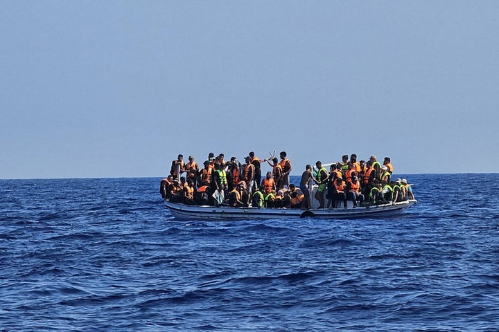 Fotó: AFP/Joint Rescue Coordination Centre (JCC) Ciprus felfüggesztette a szíriaiak menedékkérelmeinek feldolgozását
