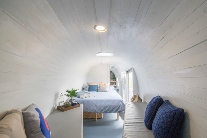 Fotó: Facebook / Helicopter Glamping at Mains Farm Új szintre emelik a luxuskempingezést