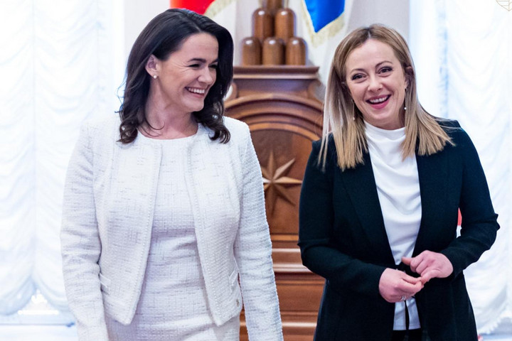 Fotó: Facebook/Novák Katalin Novák Katalin: Giorgia Meloni lesz a Budapesti Demográfiai Csúcs egyik főelőadója