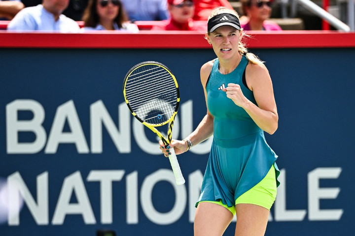 Fotó: Getty Images via AFP/Getty Images North America/Minas Panagiotakis Wozniacki sima győzelemmel tért vissza