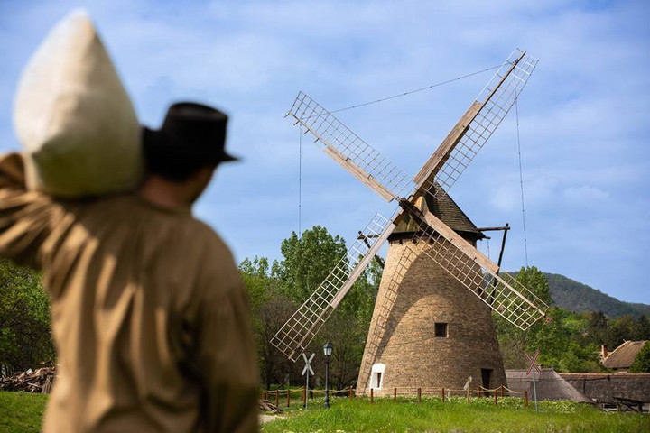 Fotó: A szentendrei Skanzen archívumából Malmok és molnárok a Skanzenben augusztus 19–20-án