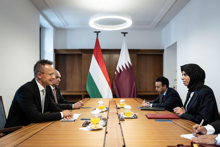 Fotó: Facebook/Szijjártó Péter Szijjártó Péter: Stratégiai együttműködési megállapodás született Magyarország és Katar között + VIDEÓ