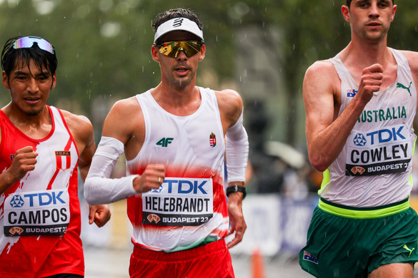 Fotó: MH/Török Péter Atlétikai Eb: Helebrandt Máté szintidőt gyalogolt a maratoni távon