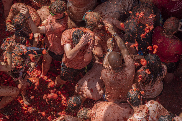 Ma Valenciában mindenkit beterít a paradicsom, indul a La Tomatina!
