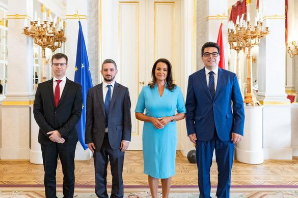 Három új államtitkárt nevezett ki az államfő