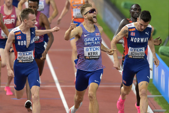Verik a britek a norvég futókirályt a világbajnokságon