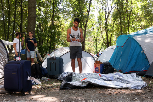 Rászorulók kapják meg a Sziget Fesztiválon hátrahagyott sátrakat