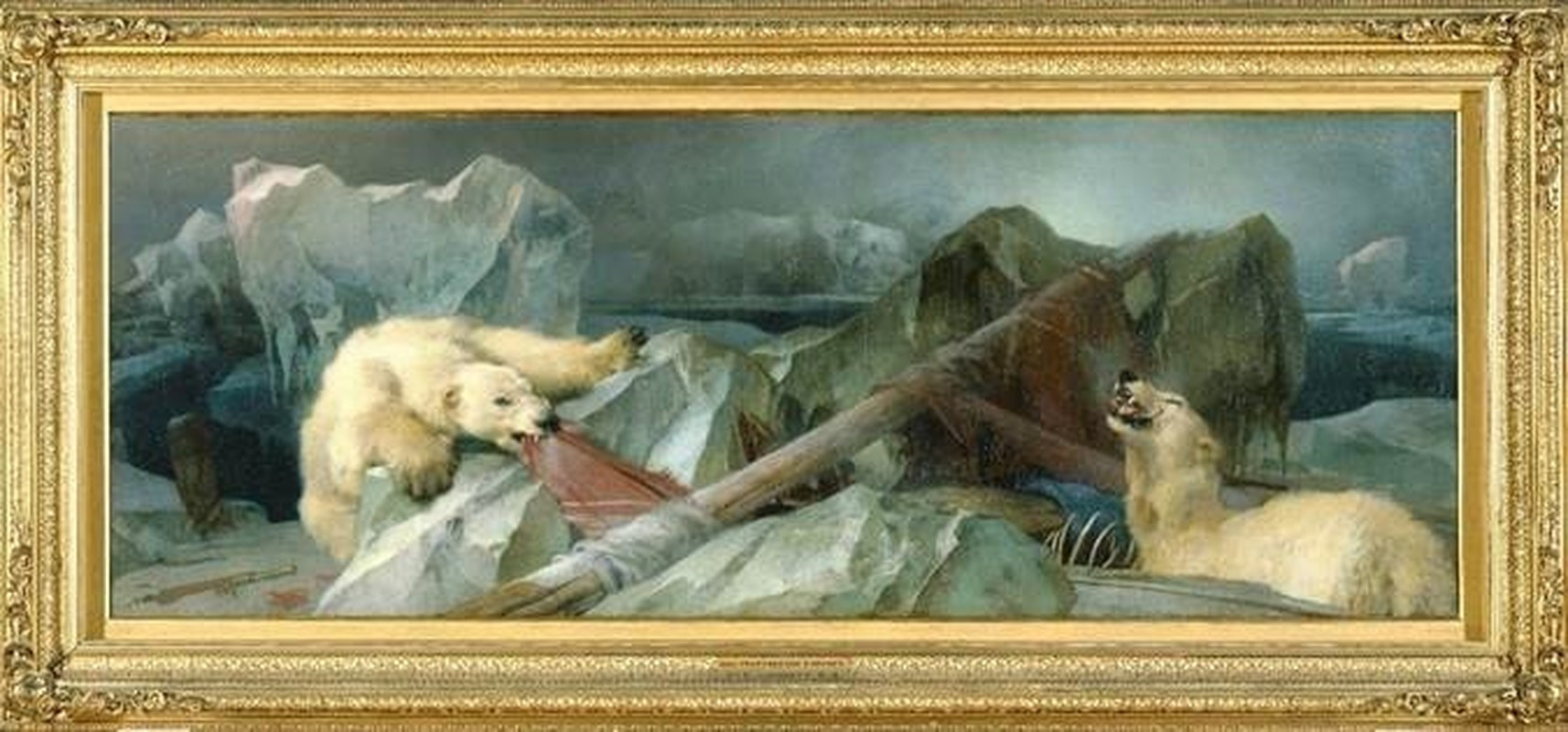Fotó: Wikipedia Edwin Henry Landseer: Man Proposes, God Dispoes