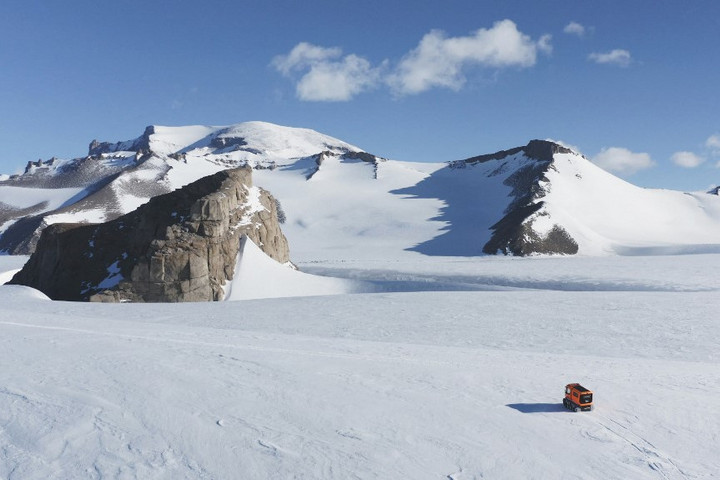 Fotó: Belga via AFP/Belga MAG/International Polar Foundation/Handout Ausztrál jégtörő indult az Antarktiszon megbetegedett kutatóért