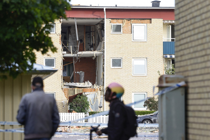 Fotó: TT News Agency via AFP/Stefan Jerrevang Két lakást is felrobbantottak Svédországban, bandaháború állhat a háttérben