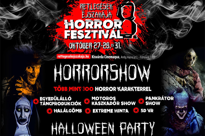 Fotó: Facebook/Rettegések Éjszakája Horror Fesztivál Horror Kisvárdán: Pszichopaták tartják rettegésben a várost