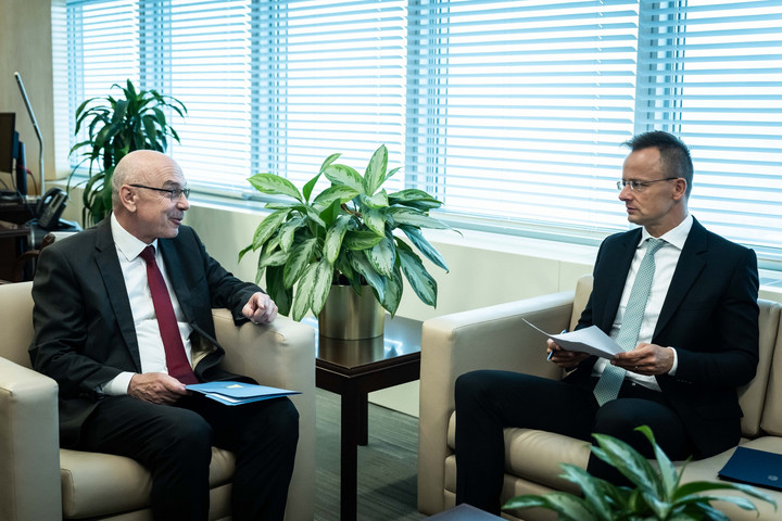 Fotó: facebook.com/szijjarto.peter.official Szijjártó Péter: Magyarország elkötelezett az ENSZ terrorellenes erősítése mellett