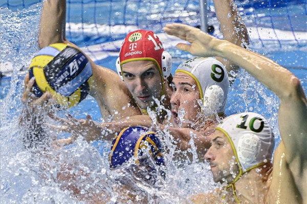Fotó: MTI/Szigetváry Zsolt Férfi vízilabda BL: Győzelemmel rajtolt a Ferencváros