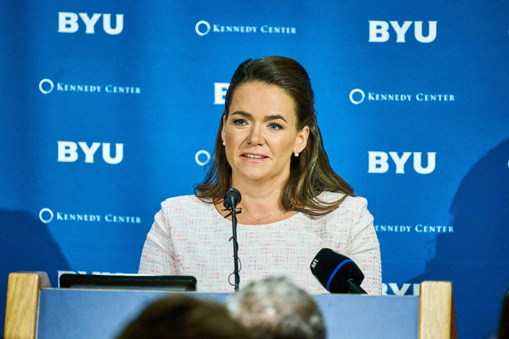 Fotó: Facebook/Novák Katalin Novák Katalin: A gyermekvállalás menti meg a világot