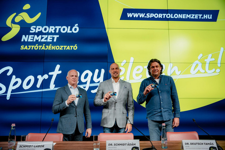 Fotó: Facebook/Dr. Schmidt Ádám Elindult a Sportoló Nemzet Program