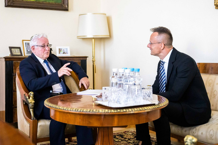 Fotó: Facebook/Szijjártó Péter Szijjártó Péter: A kormány elkötelezett az antiszemitizmussal szembeni zéró tolerancia mellett