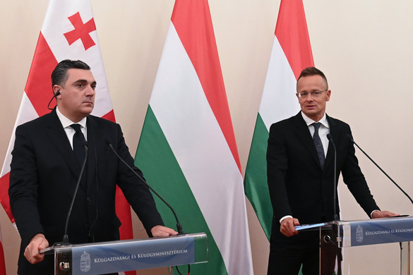 Szijjártó Péter: Georgiának még idén ősszel meg kell kapnia az EU-s tagjelölti státuszt