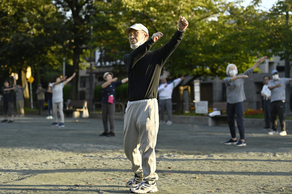 A japán lakosságnak már több mint tíz százaléka nyolcvan év feletti