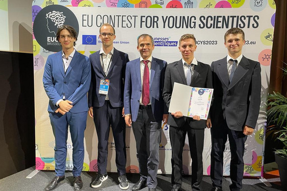 Fantasztikus eredmény a 34. EU Fiatal Tudósok Versenyén