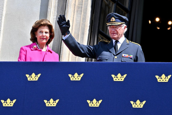 Ötven éve lépett trónra XVI. Károly Gusztáv svéd király